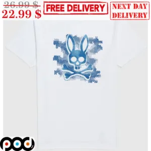 Psycho Bunny Rockaway Bunny Graphic Shirt