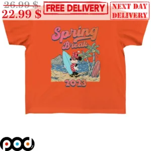 Minnie Mouse Spring Break 2023 Summer Disney Shirt