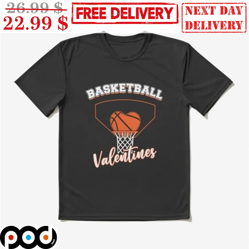 Basketball Valentines Day Shirt