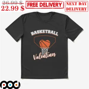 Basketball Valentines Day Shirt