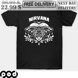 Nirvana Wild Ones Butterfly Shirt