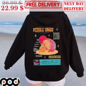 Pebble Brain Love Joy Skull Shirt