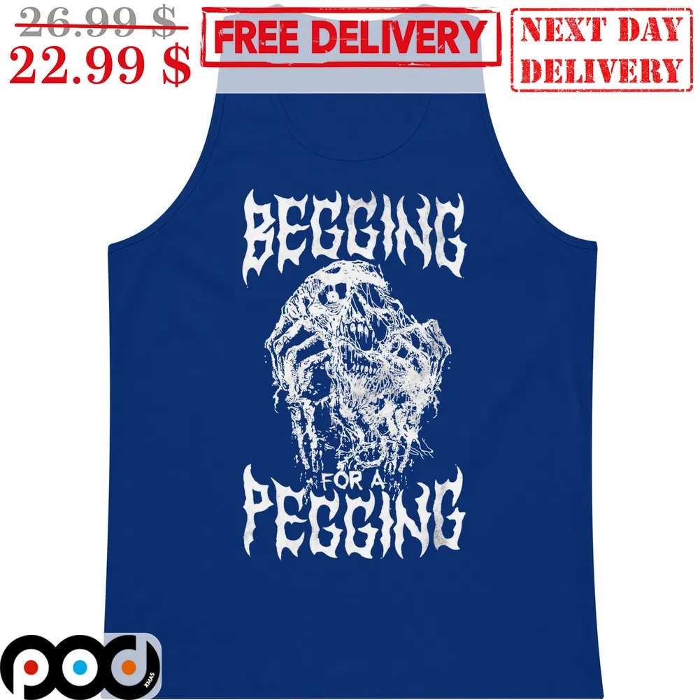 Skull Begging For A Pegging Shirt