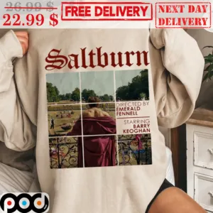 Saltburn Directed By Emerald Fennell Starring Barry Keoghan Shirt