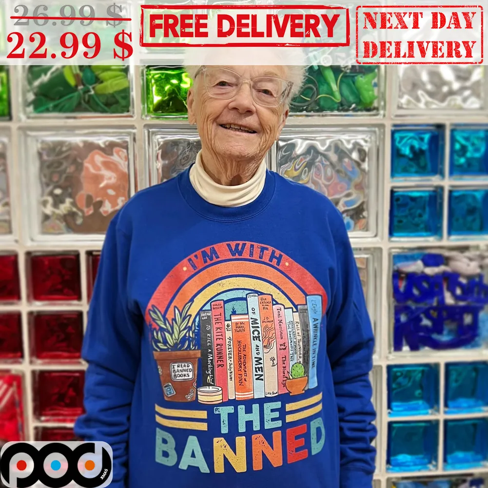 Books I'm With The Banned Vintage Shirt