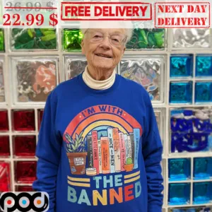 Books I'm With The Banned Vintage Shirt