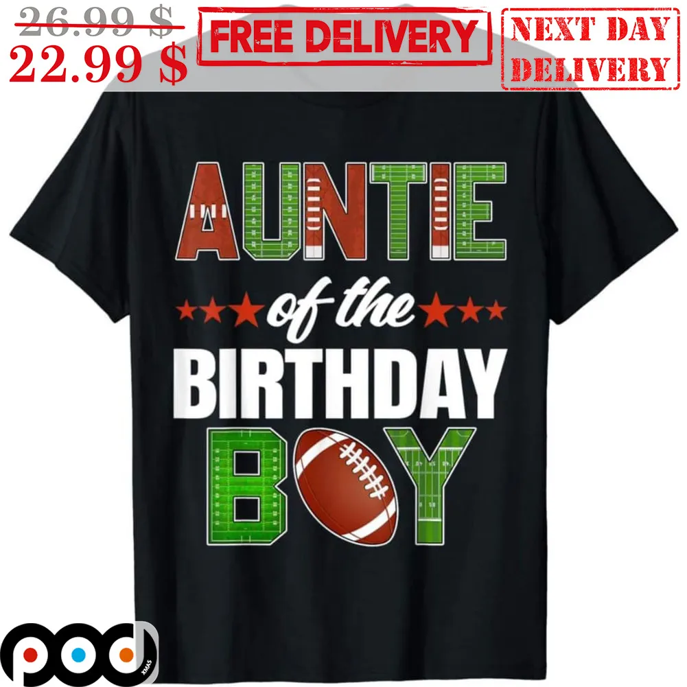 Custom Autie Of The Birthday Boy Shirt