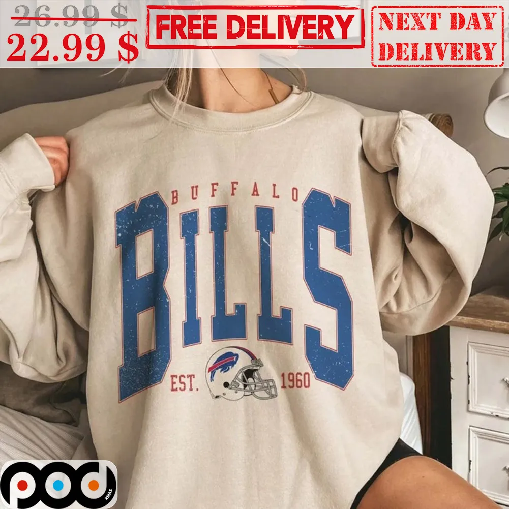 Buffalo Bill Helmet Est 1960 Vintage Shirt