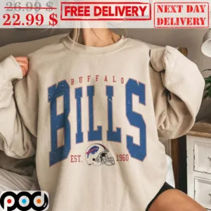 Buffalo Bill Helmet Est 1960 Vintage Shirt