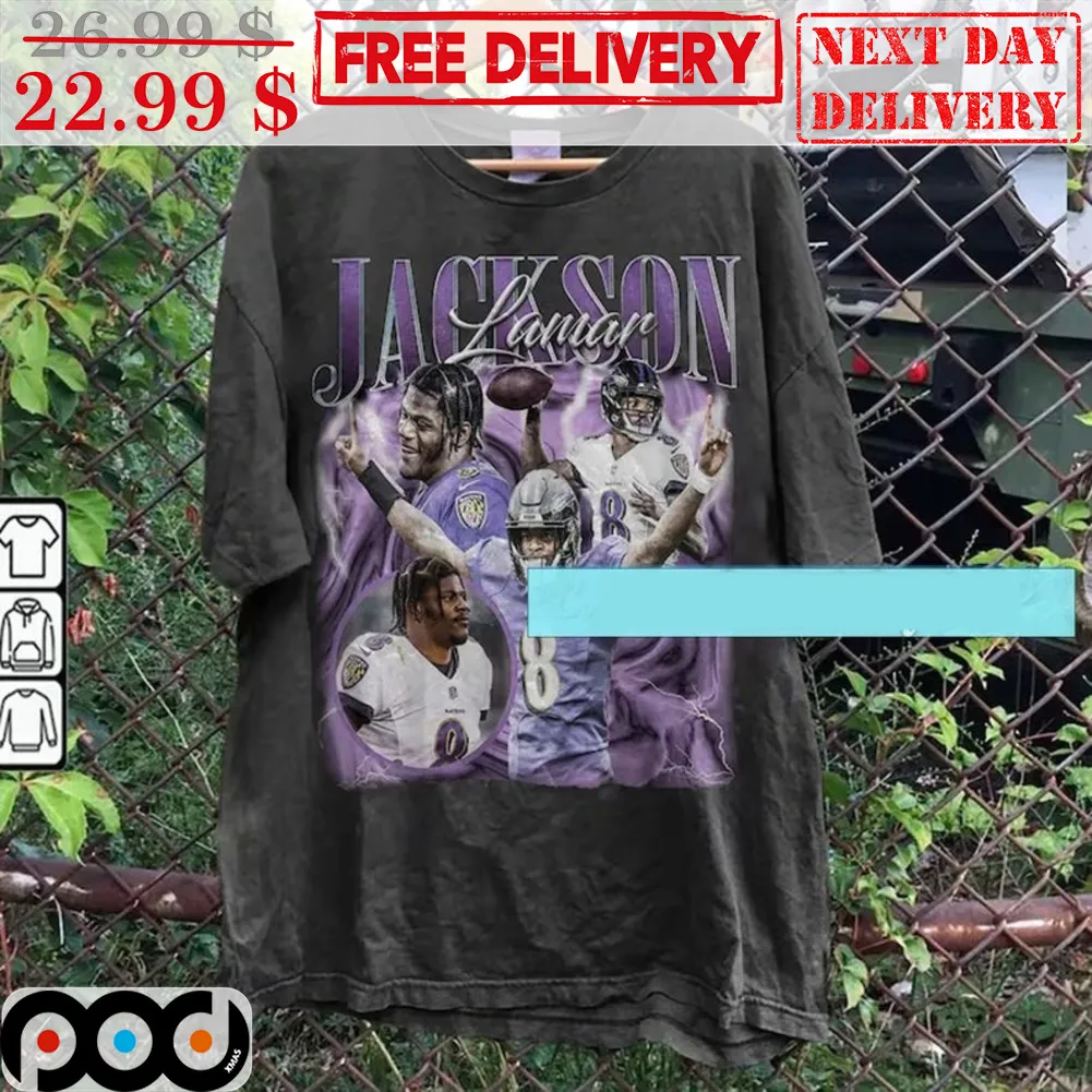 Lamar Jackson Baltimore Ravens Bootleg NFL Vintage Shirt