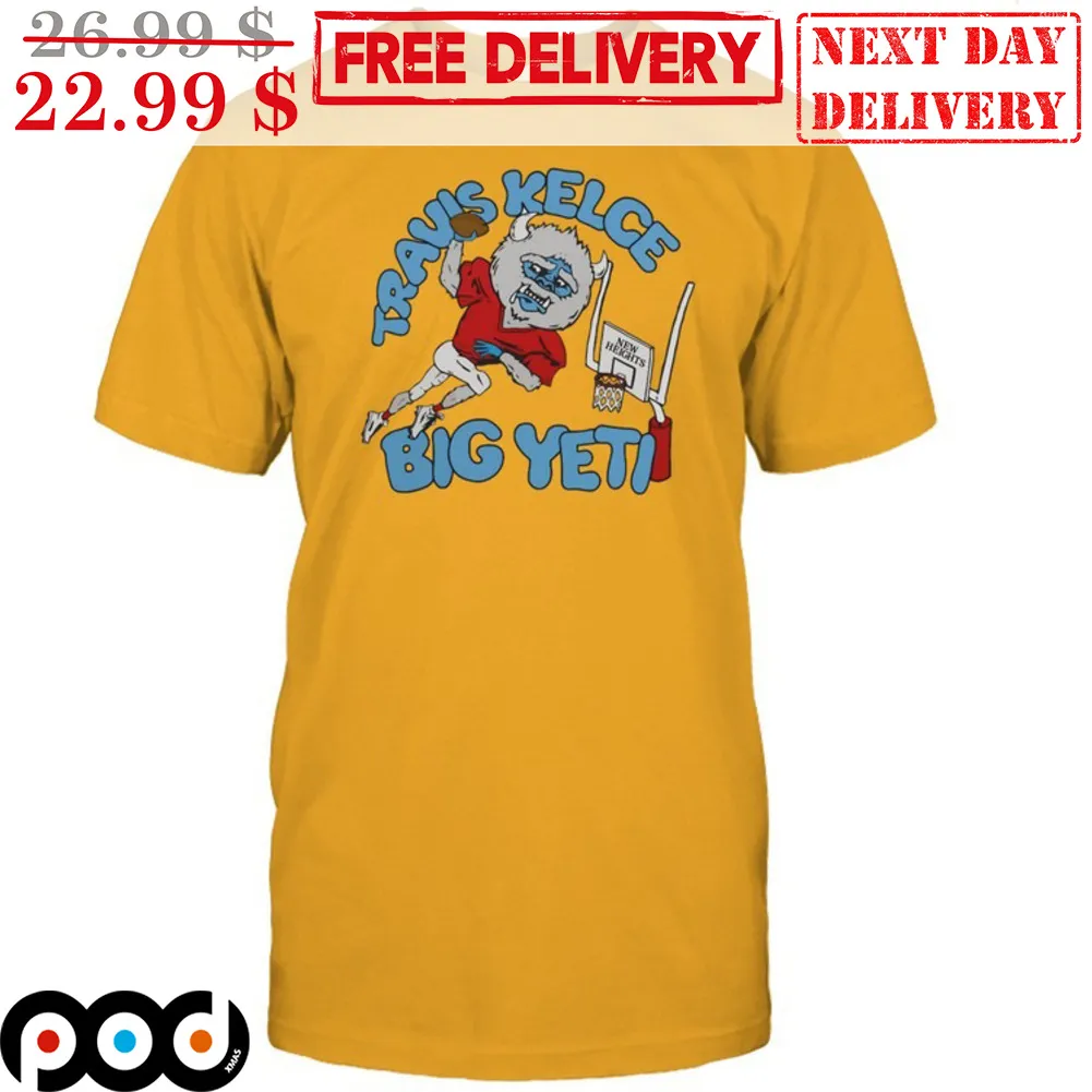 Mascot Travis Kelce Big Yet Philadelphia Eagles NFL Shirt