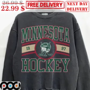 Minnesota Wild Hockey Est 1997 Helmet NHL Shirt