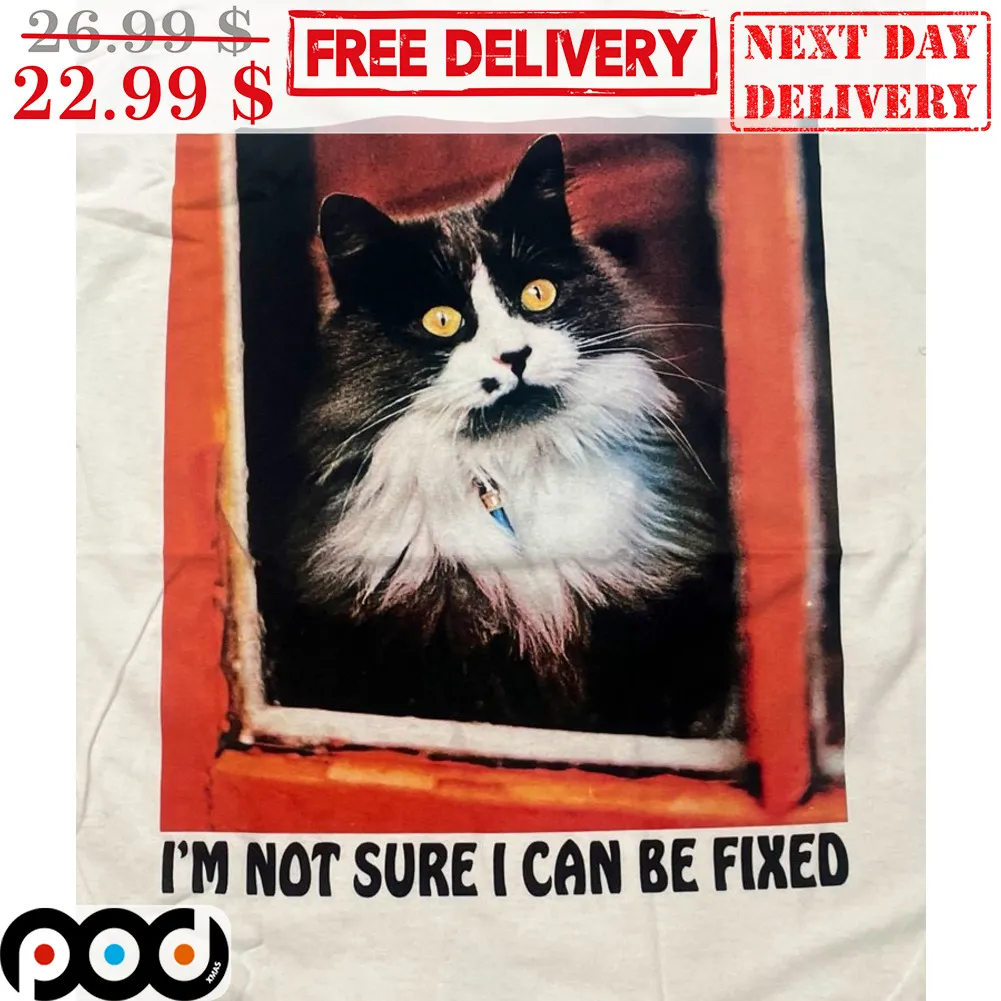Cat I'm Not Sure I Can Be Fixed Shirt