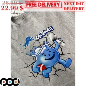 Kool Aid Oh Yeah Detroit Lions NFL Shirt