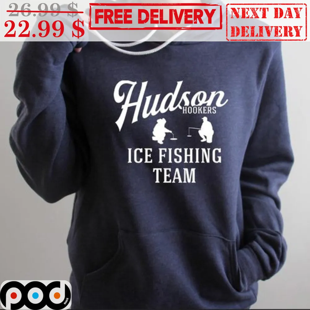 Hudson Hookers Ice Fishing Team Shirt