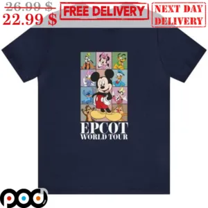 Mickey Mouse Epcot World Tour Shirt