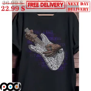 Stratocaster Electric Guitar Art Shirt