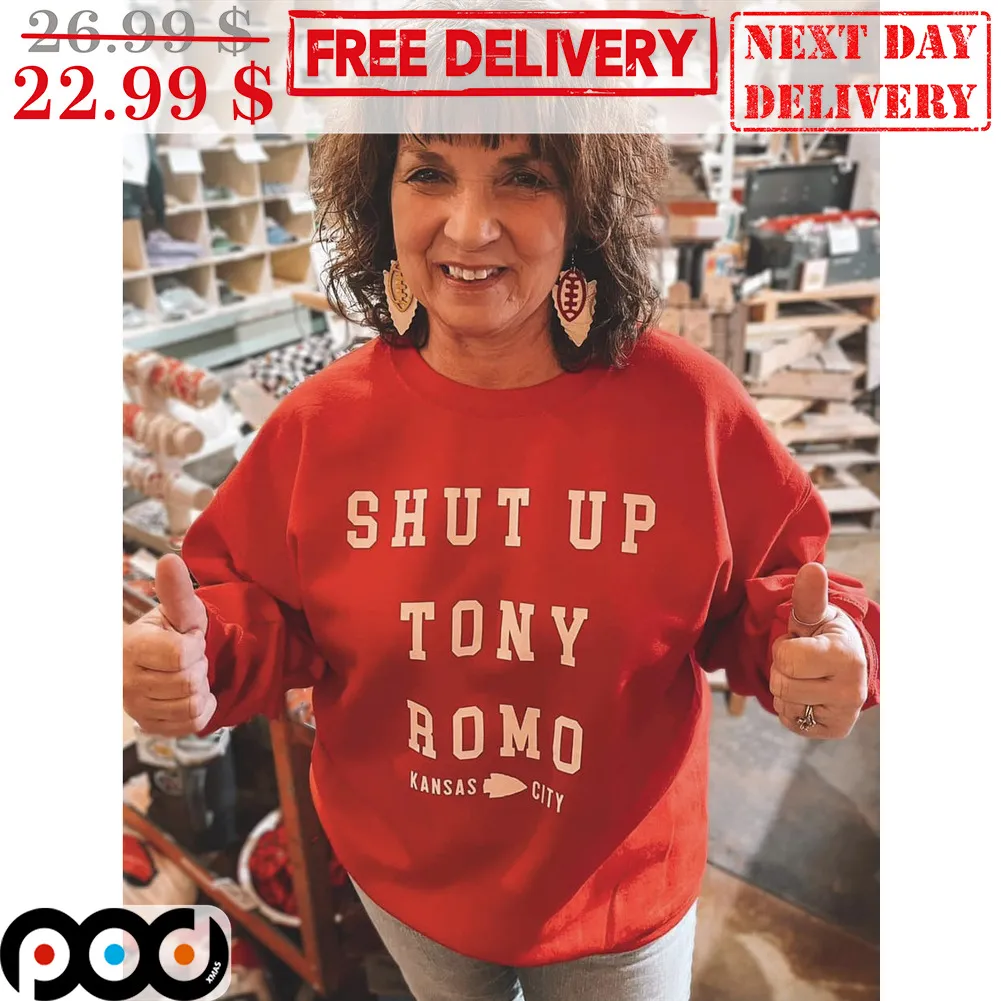Kansas City Shut Up Tony Romo Shirt