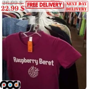 Raspberry Beret Shirt