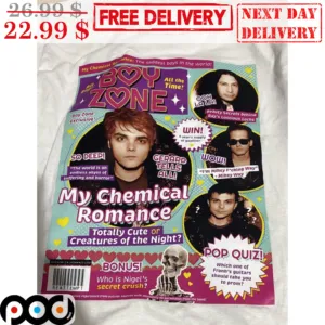 Boy Zone My Chemical Romance Shirt