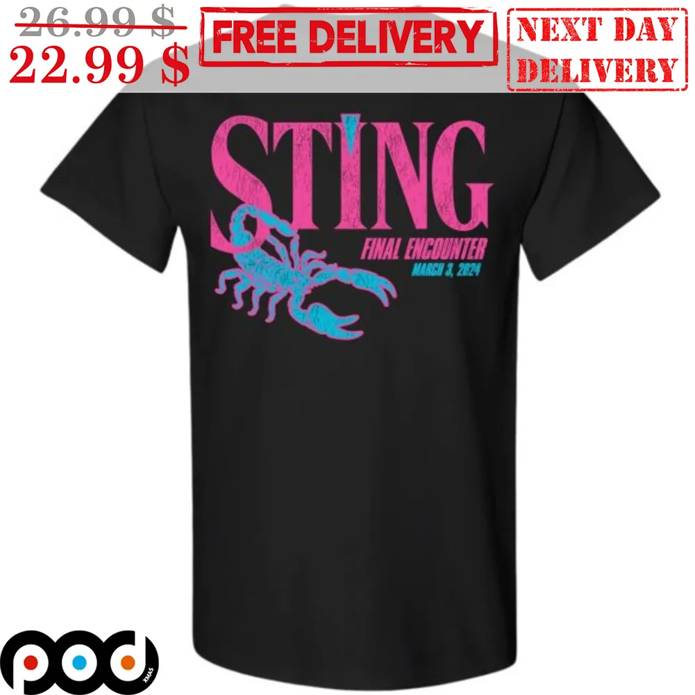 Scorpion Sting Final Enconter March 3 2024 Shirt