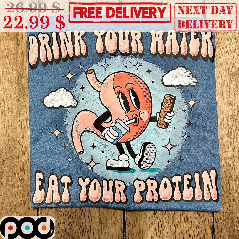 Stomach Drink Your Hater Eat Your Protein Shirt Stomach Drink Your Hater Eat Your Protein Shirt