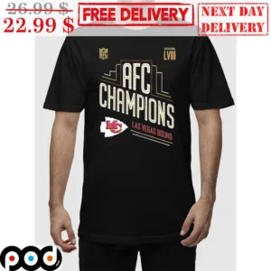 AFC Champions Las Vages Bound Super Bowl 2024 Shirt