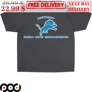 Detroit Lions 2024 NFC Chapions Super Bowl Shirt