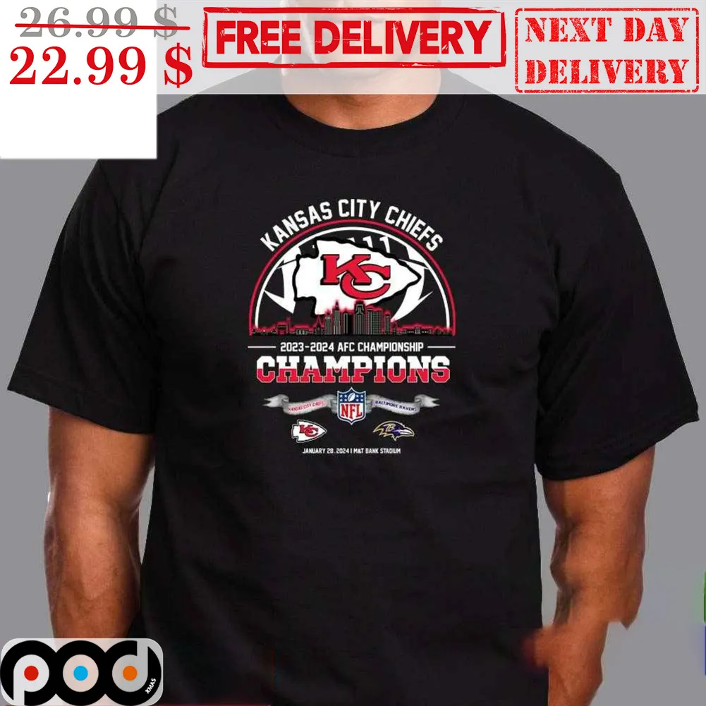 Kansas City Chiefs 2024 2024 AFC Championship NFL Super Bowl Shirt