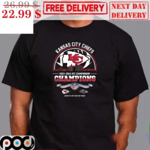 Kansas City Chiefs 2024 2024 AFC Championship NFL Super Bowl Shirt