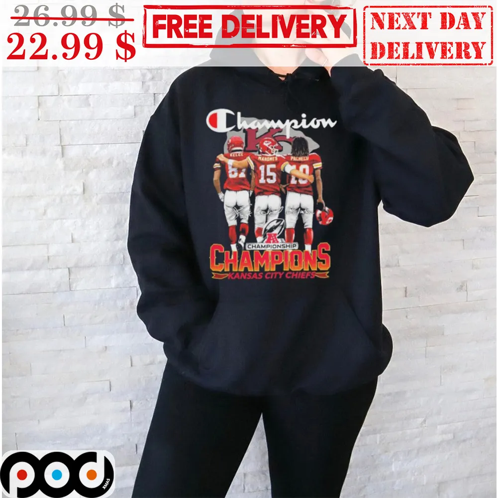 Kansas City Chiefs Championship Champions NFL Shirt
