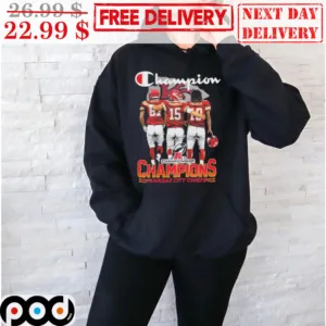 Kansas City Chiefs Championship Champions NFL Shirt