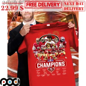 Kansas City Chiefs Team Champions Signature Super Bowl 2024 Shirt