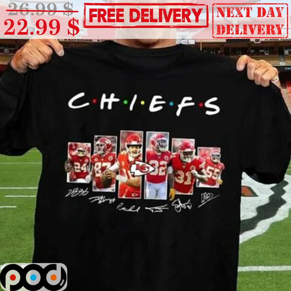 Kansas City Chiefs Team Signature NFL Super Bowl 2024 Shirt