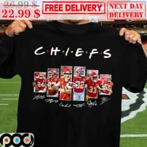 Kansas City Chiefs Team Signature NFL Super Bowl 2024 Shirt