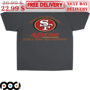 San Francisco 49Ers 2024 NFC Champions Super Bowl Shirt