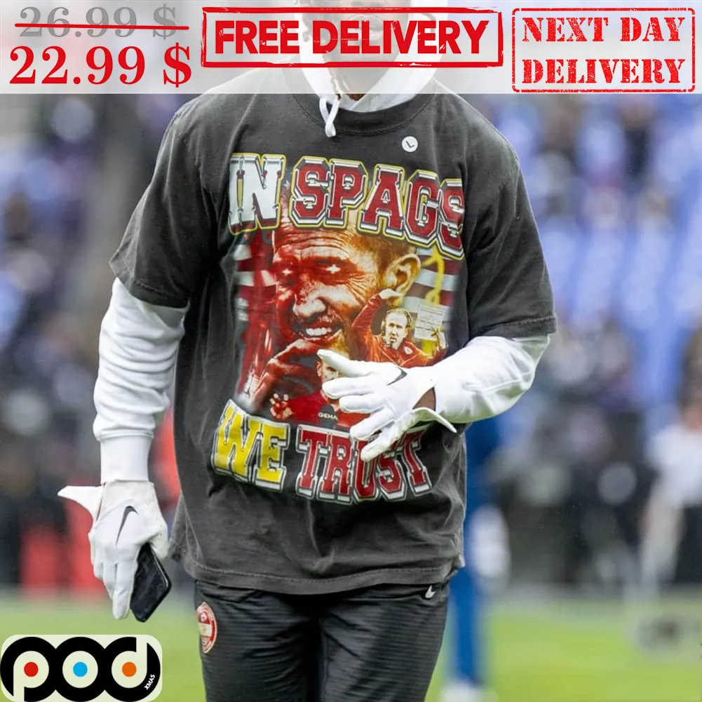 Steve Spagnuolo In Space We Trust Kansas City Chiefs Shirt