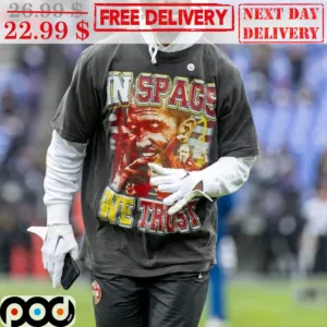 Steve Spagnuolo In Space We Trust Kansas City Chiefs Shirt