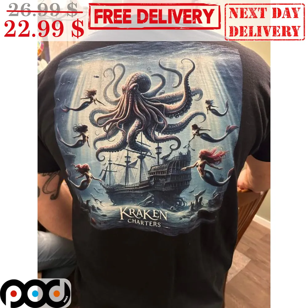 Monster Kraken Chapters Little Mermaids Shirt