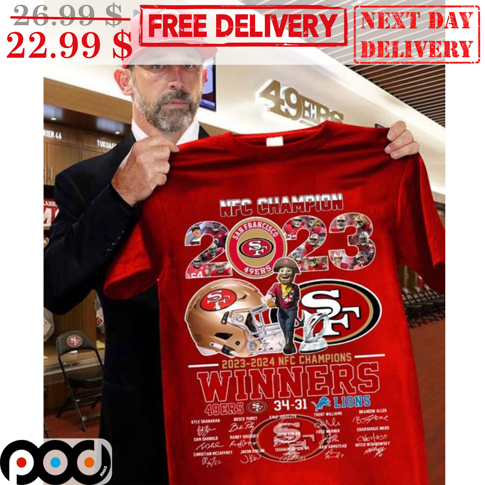 Custom Xmas Gift - NFC Champion 2023 San Francisco 49Ers 2023 2024 NFC ...