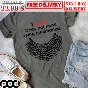 Women Speak Truth Does Not Mind Being Questioned Shirt