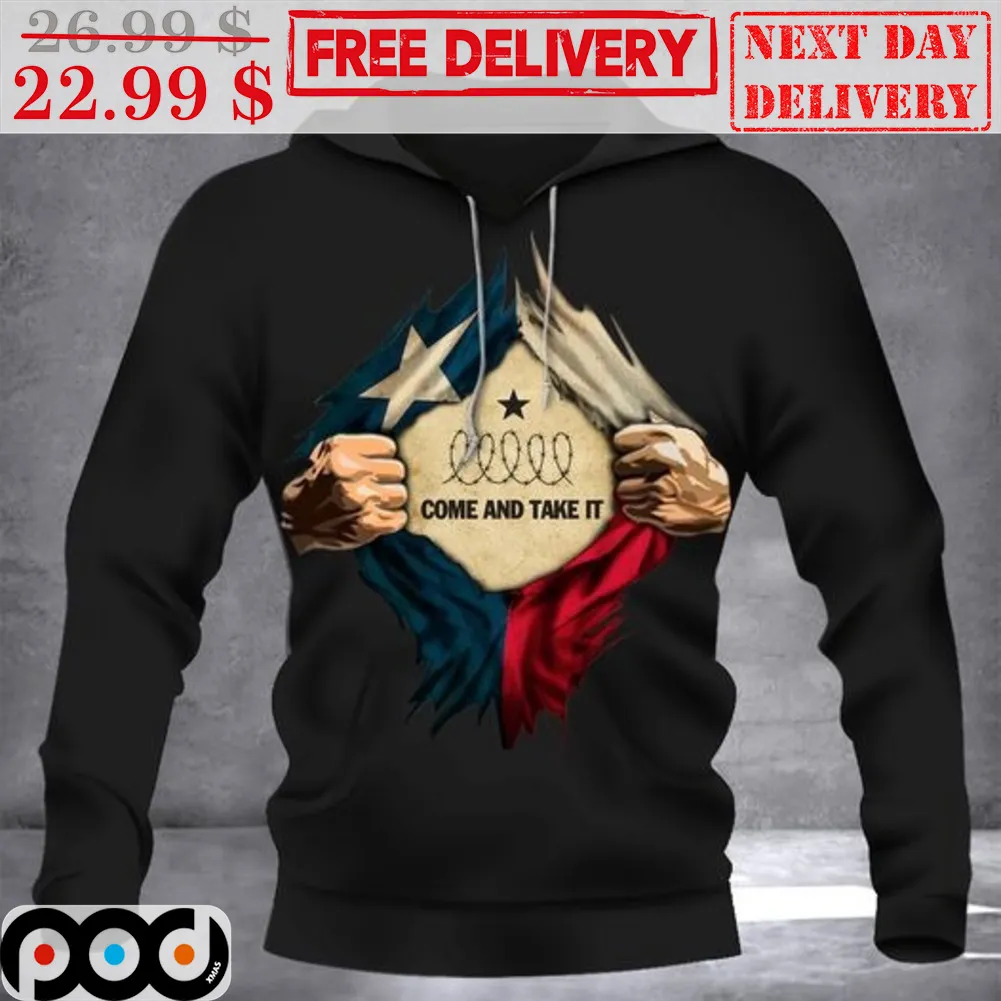 Texas Heart Come And Take It Shirt