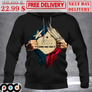 Texas Heart Come And Take It Shirt