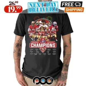 San Francisco 49ers Super Bowl LVIII 2024 Signature Shirt