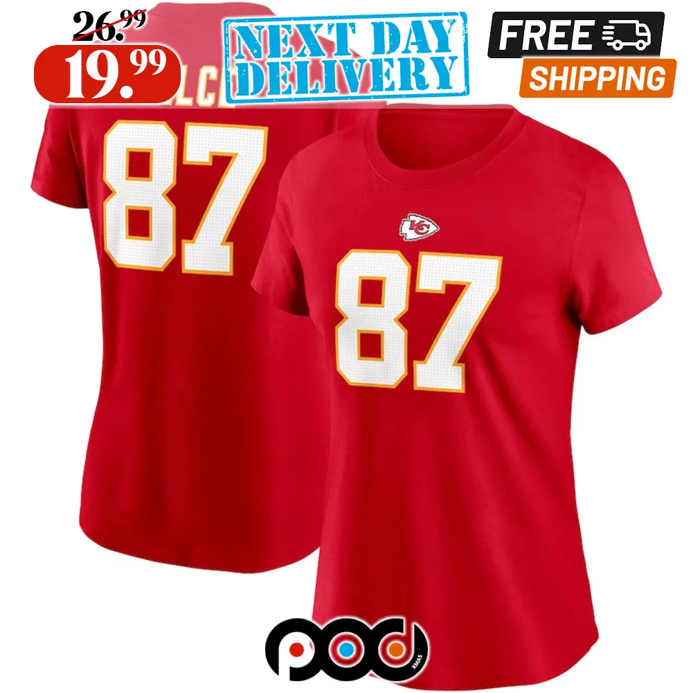 Travis Kelce 87 Kansas City Chiefs Super Bowl LVIII Shirt