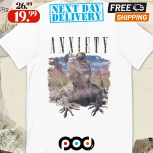 Anxiety Lizard No Rules Shirt