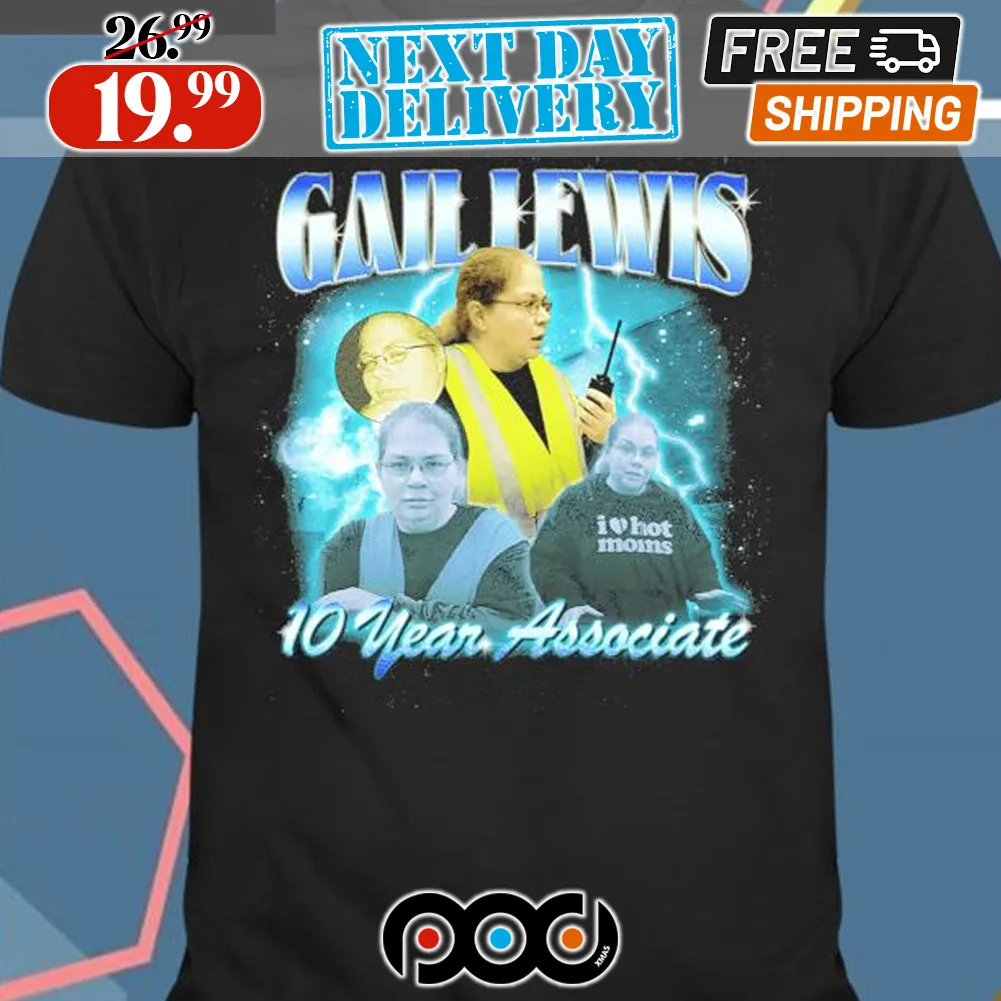 Danny Gail Lewis 10 Years Associate Shirt