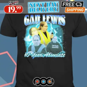 Danny Gail Lewis 10 Years Associate Shirt