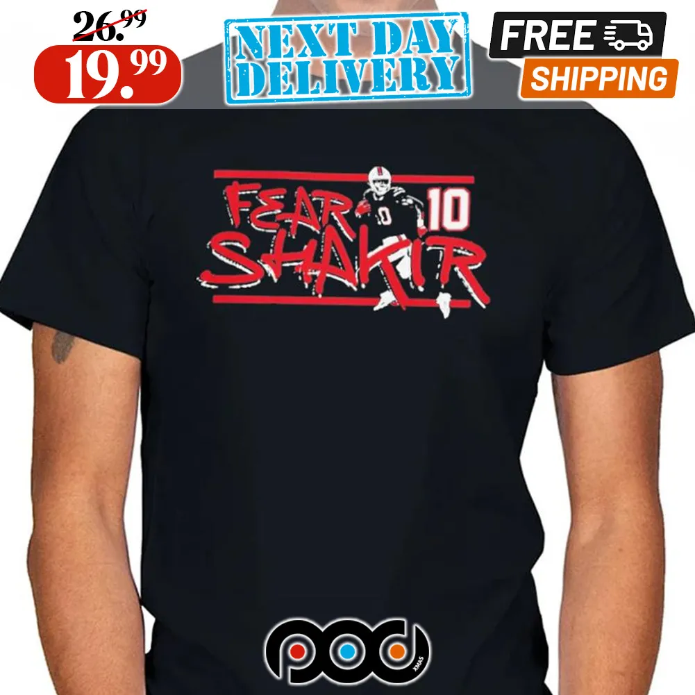 Fear Shakir 10 Buffalo Bills Shirt