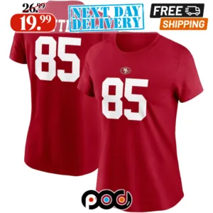 George Kittle 85 San Francisco 49ers Super Bowl LVIII Shirt